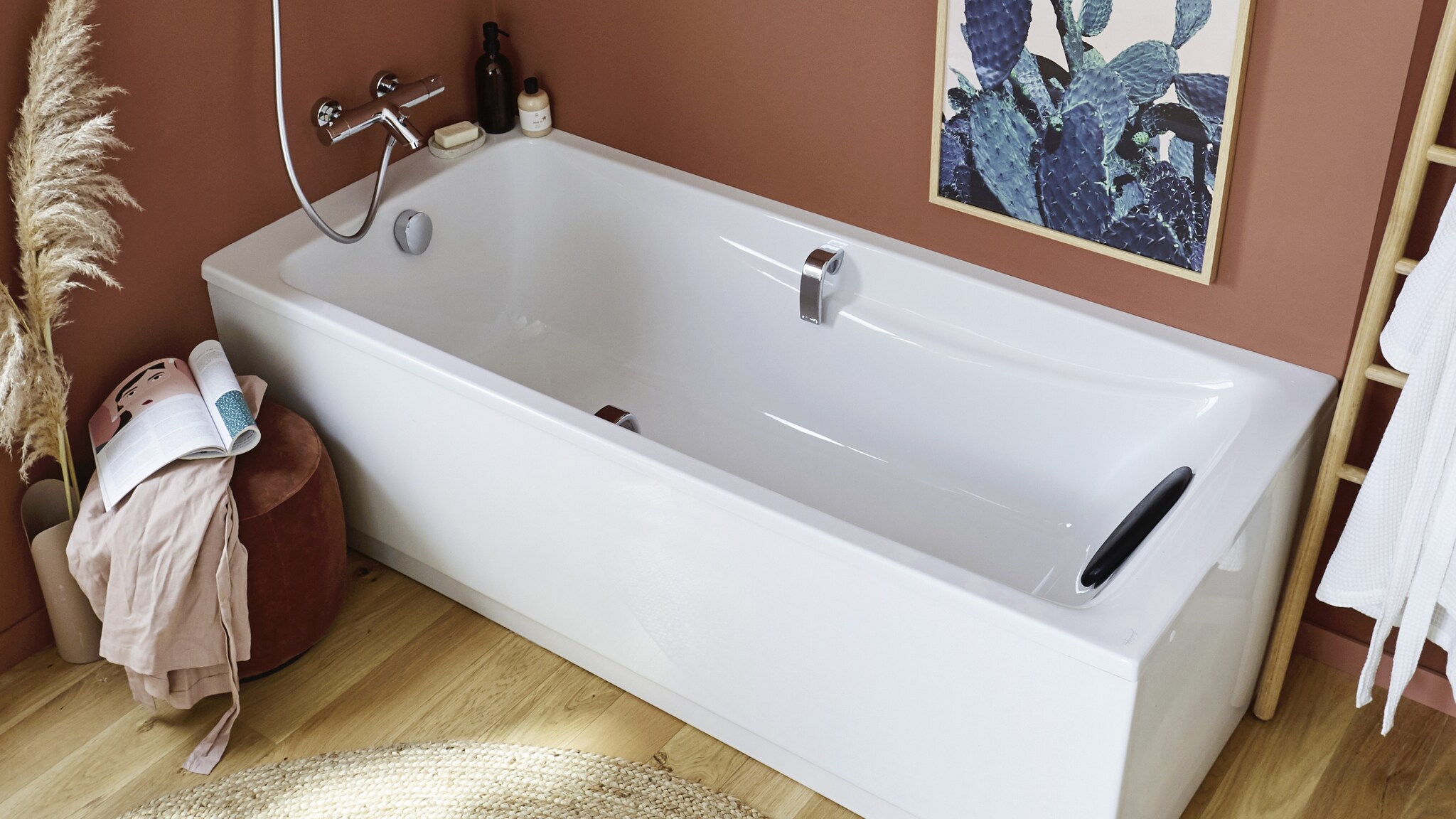 Besoin de remplacer ou d'ajouter un accessoire sur une baignoire pour la  rendre plus confortable, plus pratique ou plus esthétique ? Vous êtes sans  aucun doute au bon endroit. Dans cette catégorie