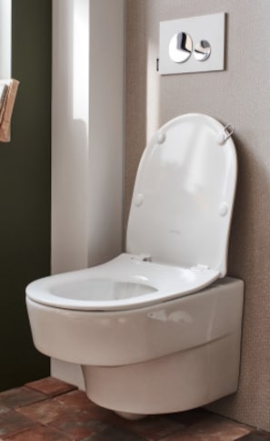 Des WC suspendus - Plus de propreté dans la salle de bain en toute  simplicité
