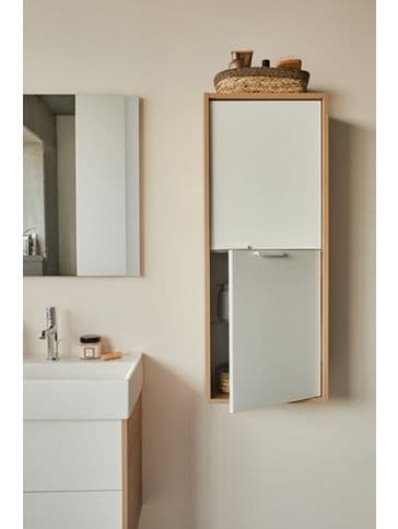 Armoire à Miroir de Salle de Bain Armoire Murale Meuble de Rangement à  Miroir de Toilette